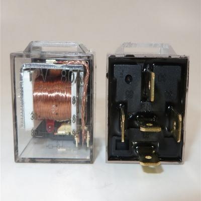 مرحل عام للسيارات 12V 24A 80A 5 دبوس مع مصباح
