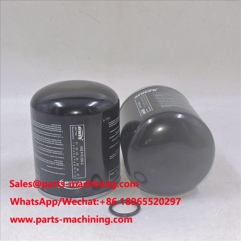 فلتر مجفف الهواء WABCO 4324102202 AD27752 T390W 4293995
