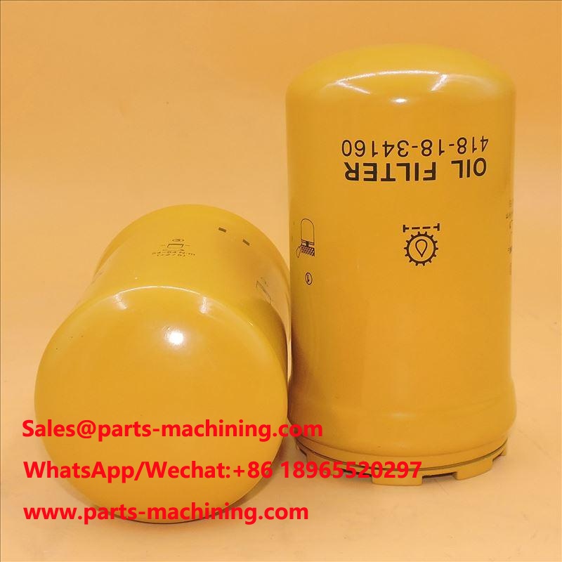 مرشح هيدروليكي Komatsu Loaders 418-18-34160 P502622418-183-4161
