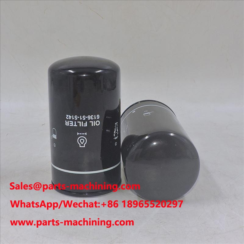 فلتر الزيت كوماتسو 6136-51-5142 3977910 LF16006
