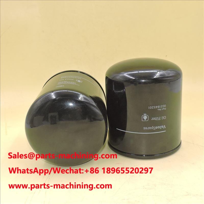 MTU 10V2000M72 فلتر الزيت 0031845201 WD1374 / 5 80447407