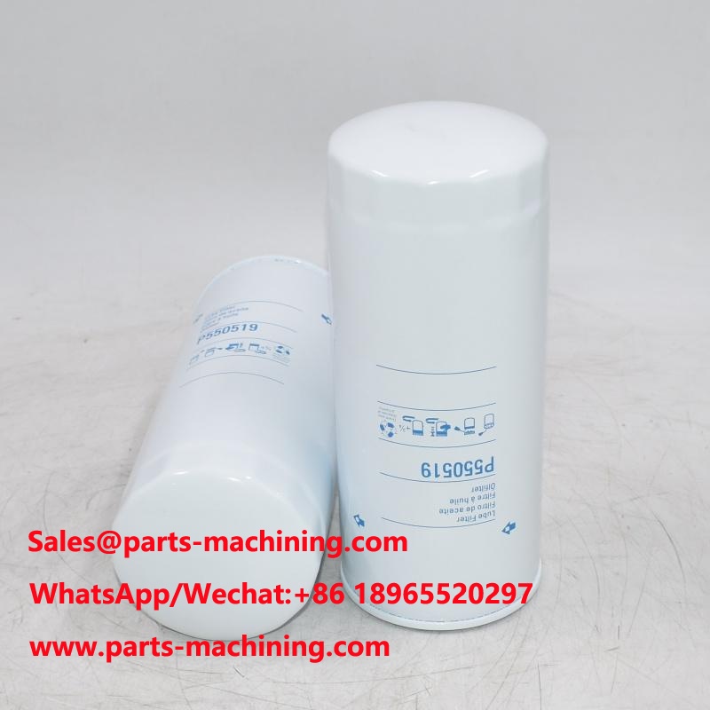 P550519 فلتر الزيت 800042990 قطع غيار الرافعة الشوكية
