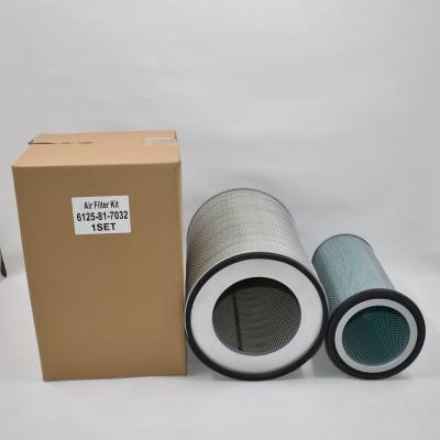 طقم فلتر الهواء 6125-81-7032 6125817032