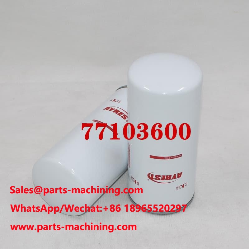 استبدل فلتر الزيت الهيدروليكي 77103600 587374