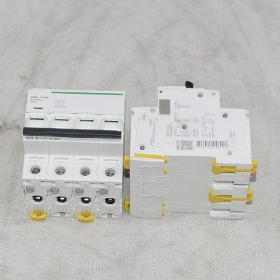 قاطع دائرة مصغر IC65L-C10A-4P IC65L-C10A4P 15 كيلو أمبير 4 أقطاب 10 أمبير